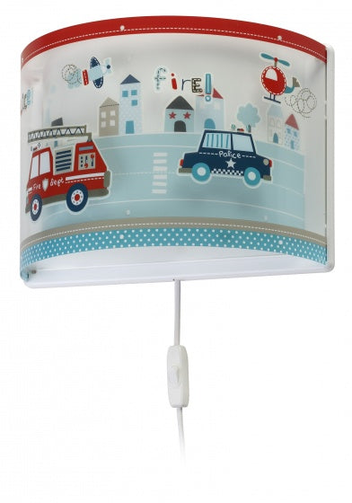 wandlamp hulpdiensten junior 22 x 31 cm E27 60W