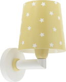 wandlamp Star Light 15 x 20 x 24 cm E27 60W geel/wit