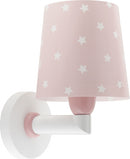 wandlamp Star Light 15 x 20 x 24 cm E27 60W roze/wit