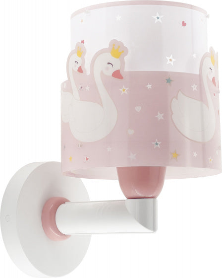 wandlamp Sweet Love 15 x 20 x 24 cm E27 60W roze/wit