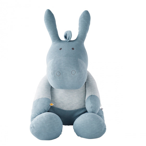 knuffel Noukie's Paco junior 70 cm bio-katoen blauw