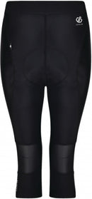 fietsbroek Worldly Capri dames polyamide zwart mt 38