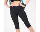 fietsbroek Worldly Capri dames polyamide zwart mt 36