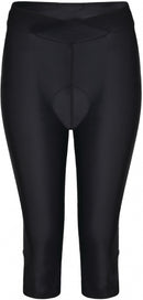 fietsbroek Worldly Capri dames polyamide zwart mt 40
