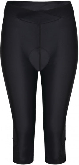 fietsbroek Worldly Capri dames polyamide zwart mt 38