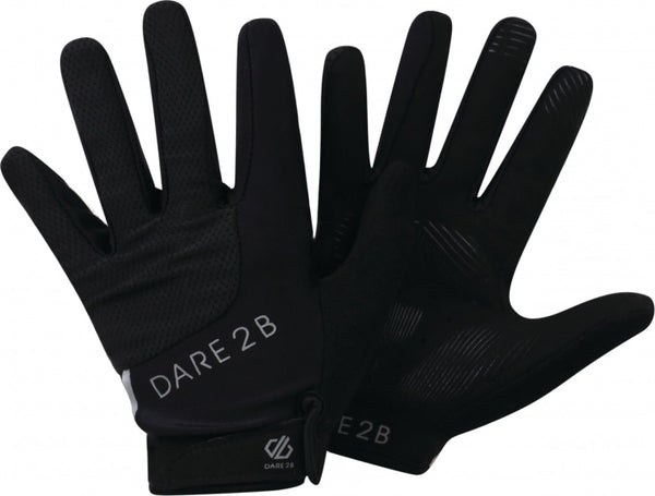 fietshandschoenen Forcible dames polyester zwart maat S