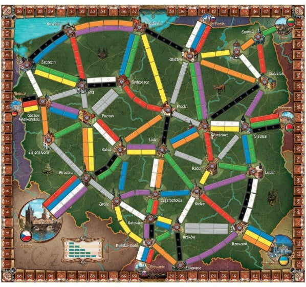 uitbreiding bordspel Ticket to Ride - Polen (pl)