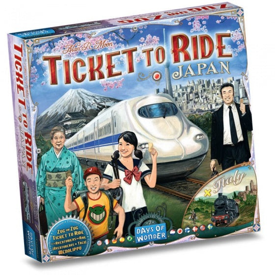 uitbreiding Ticket to Ride - Japan/Italy (NL/en)