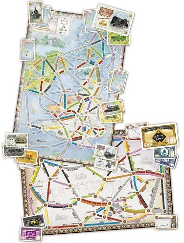 uitbreiding Ticket to Ride - UK & Pennsylvania