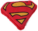 kussen Superman-logo 20 cm pluche rood/geel