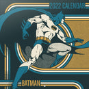 wandkalender 2022 Batman 30 x 30 cm papier blauw