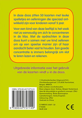 De leukste concentratiespelletjes Speel- en leerkaarten