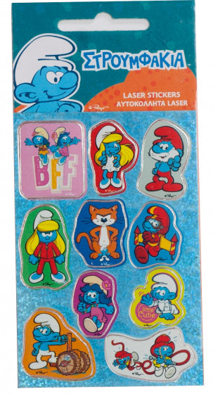 stickervel junior blauw 10 stickers