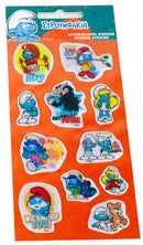 stickervel junior blauw/oranje 12 stickers