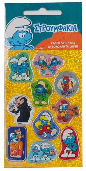 stickervel junior geel 10 stickers