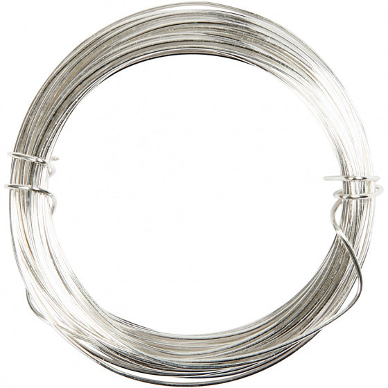metaaldraad 0,4 mm 20 meter zilver