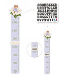 groeimeter fee meisjes 115 cm hout paars