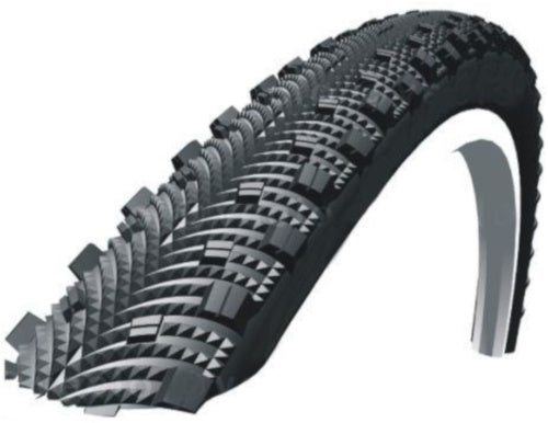 buitenband Semi Slick 22 x 1.75 x 2 (47-456) zwart