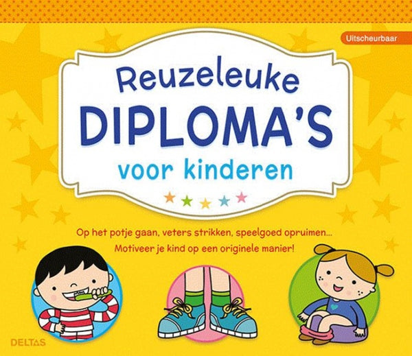 beloningsboek reuzeleuke diploma's voor kinderen