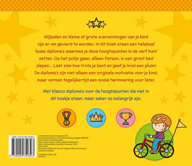 beloningsboek reuzeleuke diploma's voor kinderen