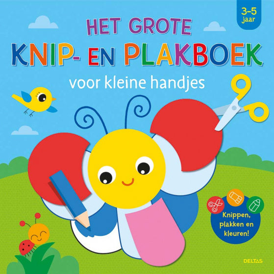Het Grote Knip- en Plakboek voor Kleine Handjes