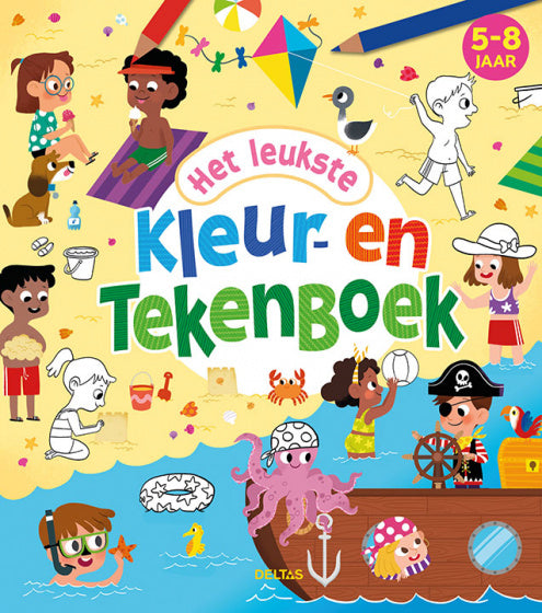 Het leukste kleur- en tekenboek