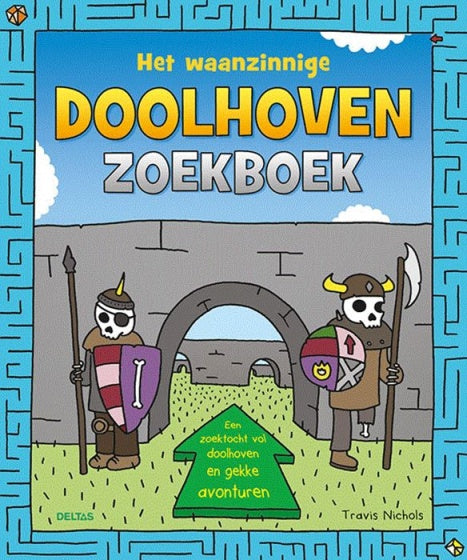 het waanzinnige doolhoven zoekboek