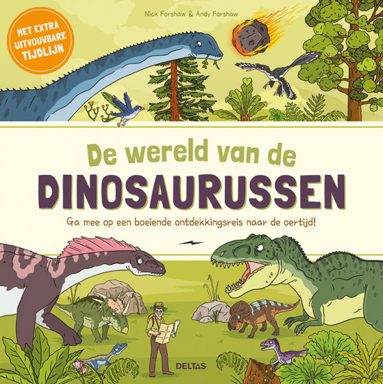 kinderboek De wereld van de dinosaurussen