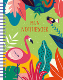 Mijn notitieboek - tropical green