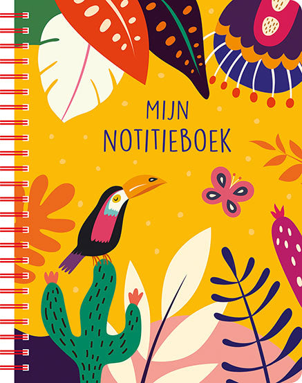 Mijn notitieboek - tropical yellow