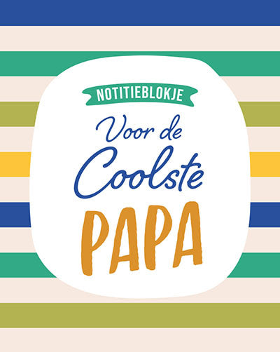 Notitieblokje - Voor de coolste papa