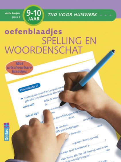 oefenblok spelling en woordenschat 9-10 jr