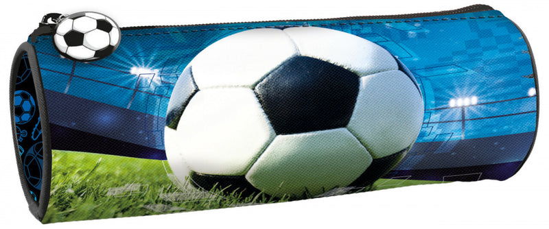 pennenetui voetbal junior 21 x 7 cm polyester