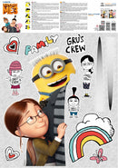 muursticker Best Family junior 50 x 70 cm 2-delig