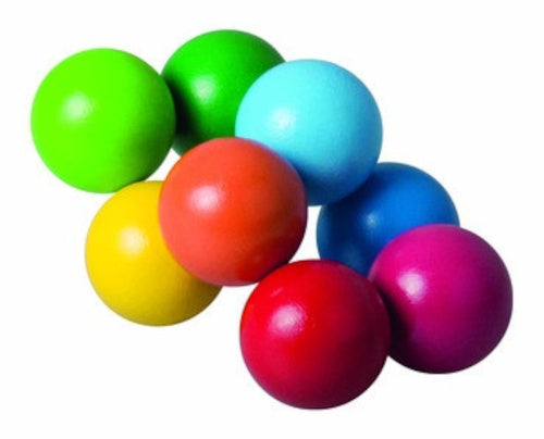 ballen Article junior 3 cm hout 8 stuks