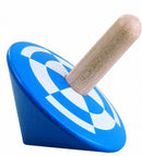 draaitol junior 5,5 cm hout blauw