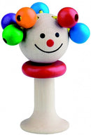 grijpfiguur clown junior 11 cm hout