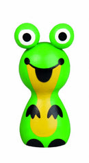 magneet kikker 5 x 2 cm hout groen