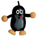 magneet mol 4,7 x 5,3 cm hout zwart