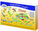 magneetpuzzel dino junior 310 x 165 mm hout groen 44-delig