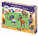 magneetpuzzel Zoo junior 33,5 x 23 cm hout 43-delig