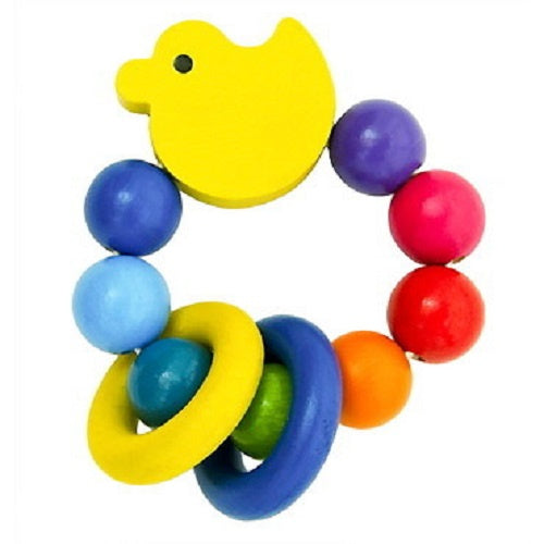 rammelaar eend junior 9 cm hout