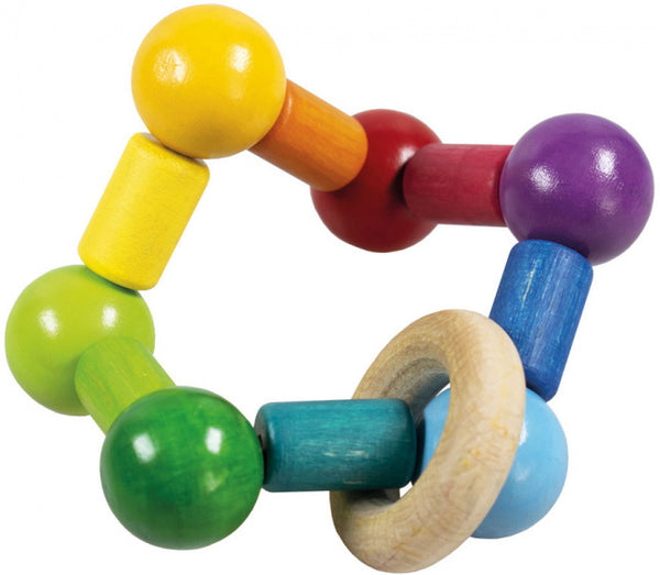 rammelaar regenboog junior 10 cm hout