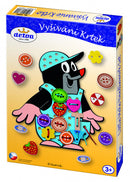 rijgspel mol junior hout/karton 26-delig