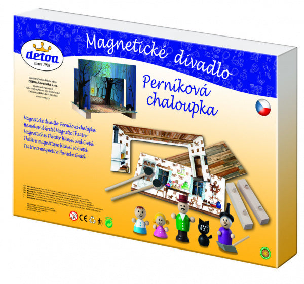 theater Hans en Grietje junior hout 33,5 x 23 cm 19-delig