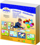 vormenpuzzel junior hout/karton 21-delig