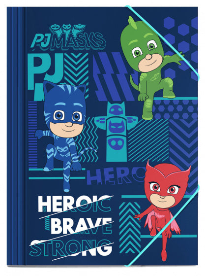 elastomap PJ Masks 35 x 25 cm karton blauw
