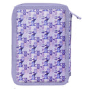 etui Frozen 2 meisjes 21 x 15 cm polyester paars 5-delig