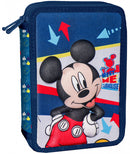 etui Mickey Mouse 21 x 15 cm polyester donkerblauw