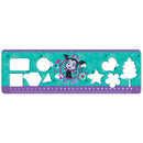 kleurboek Vampirina junior 33 cm papier blauw 3-delig